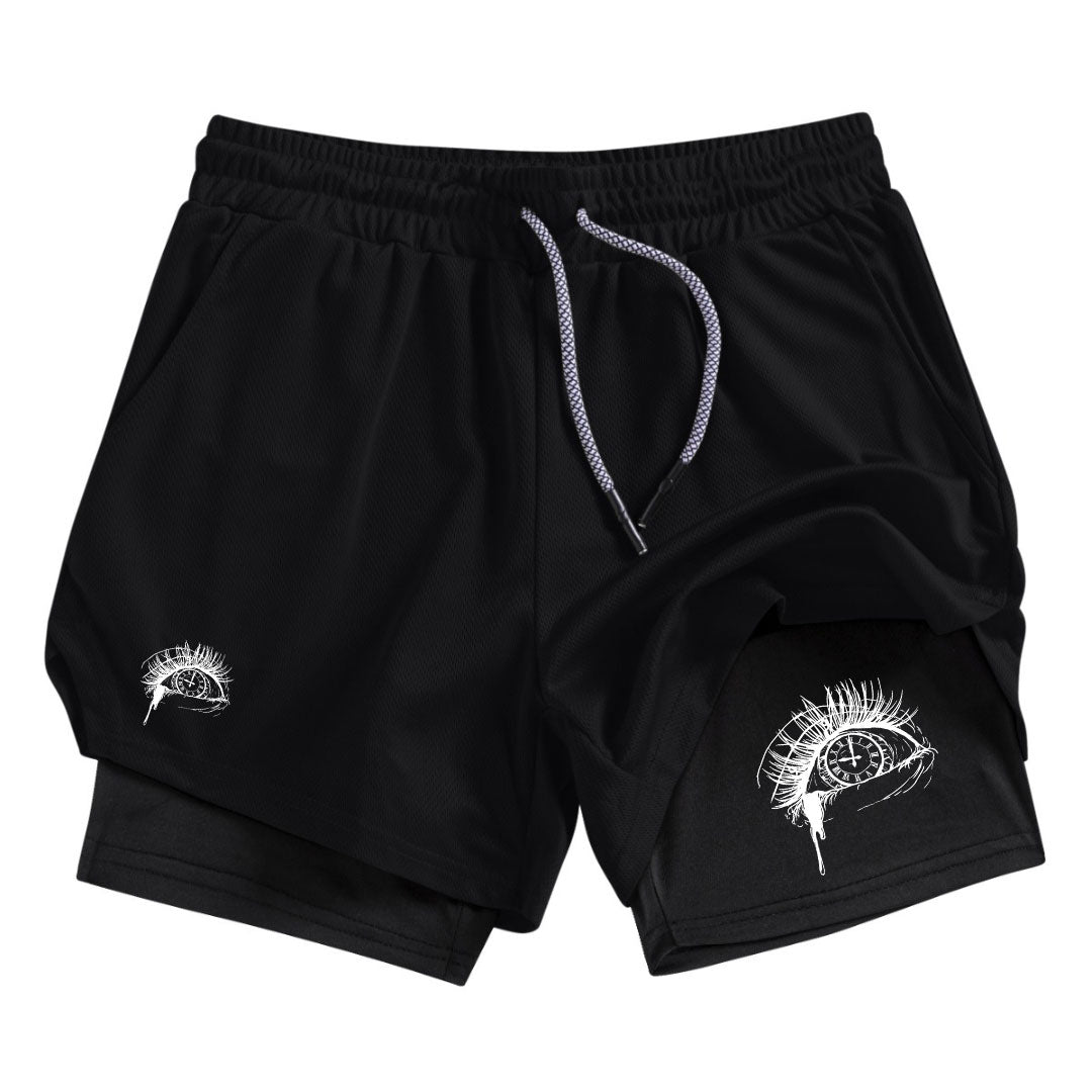 Eye of Time Gym Shorts