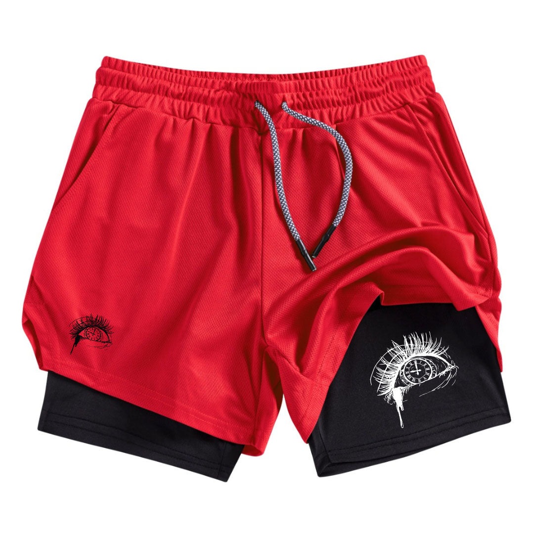 Eye of Time Gym Shorts