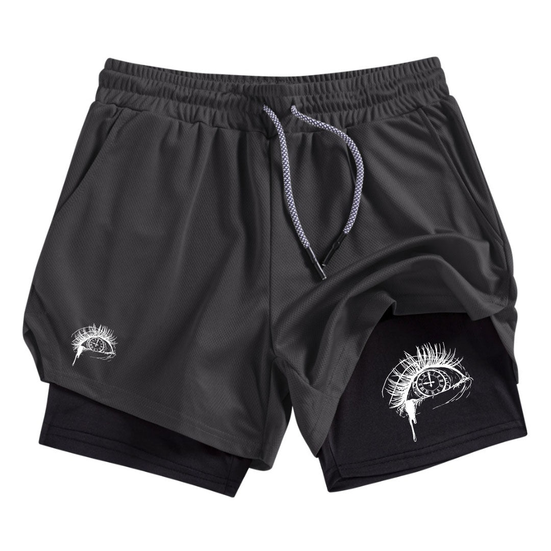 Eye of Time Gym Shorts