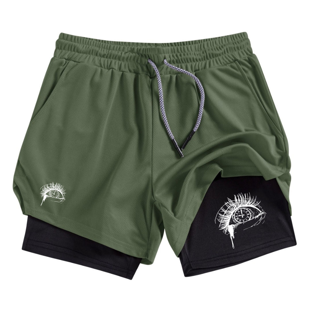 Eye of Time Gym Shorts