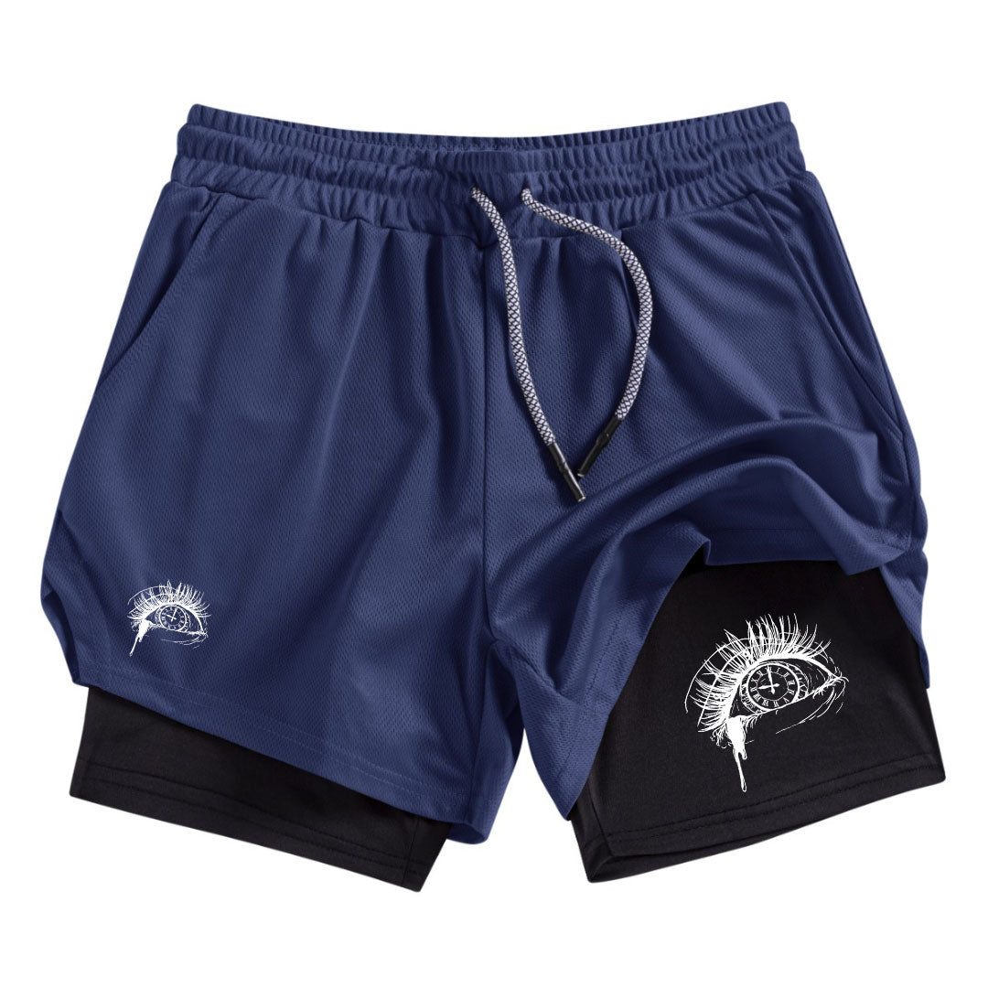 Eye of Time Gym Shorts