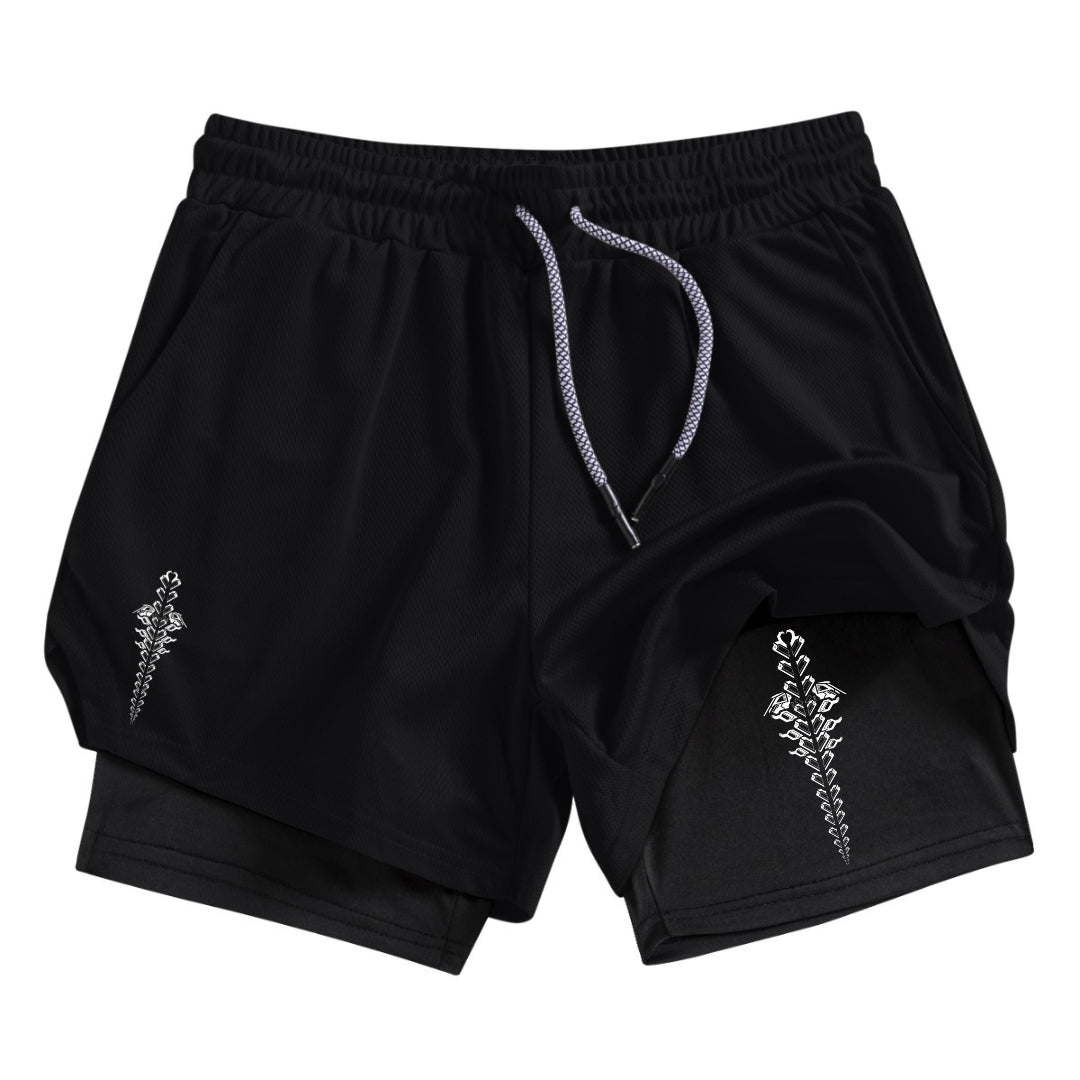 Cyber Spine Gym Shorts