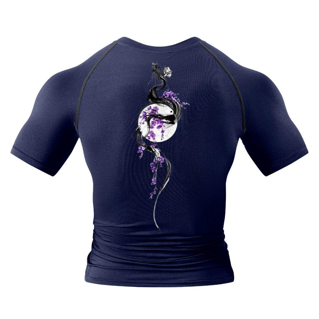 Violet Serpent Compression Shirt