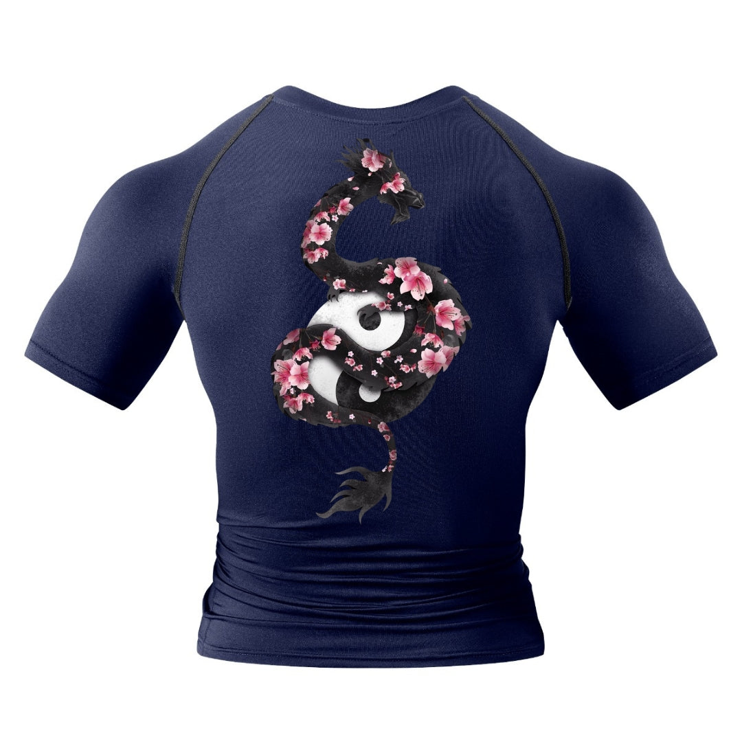 Sakura Dragon Compression Shirt