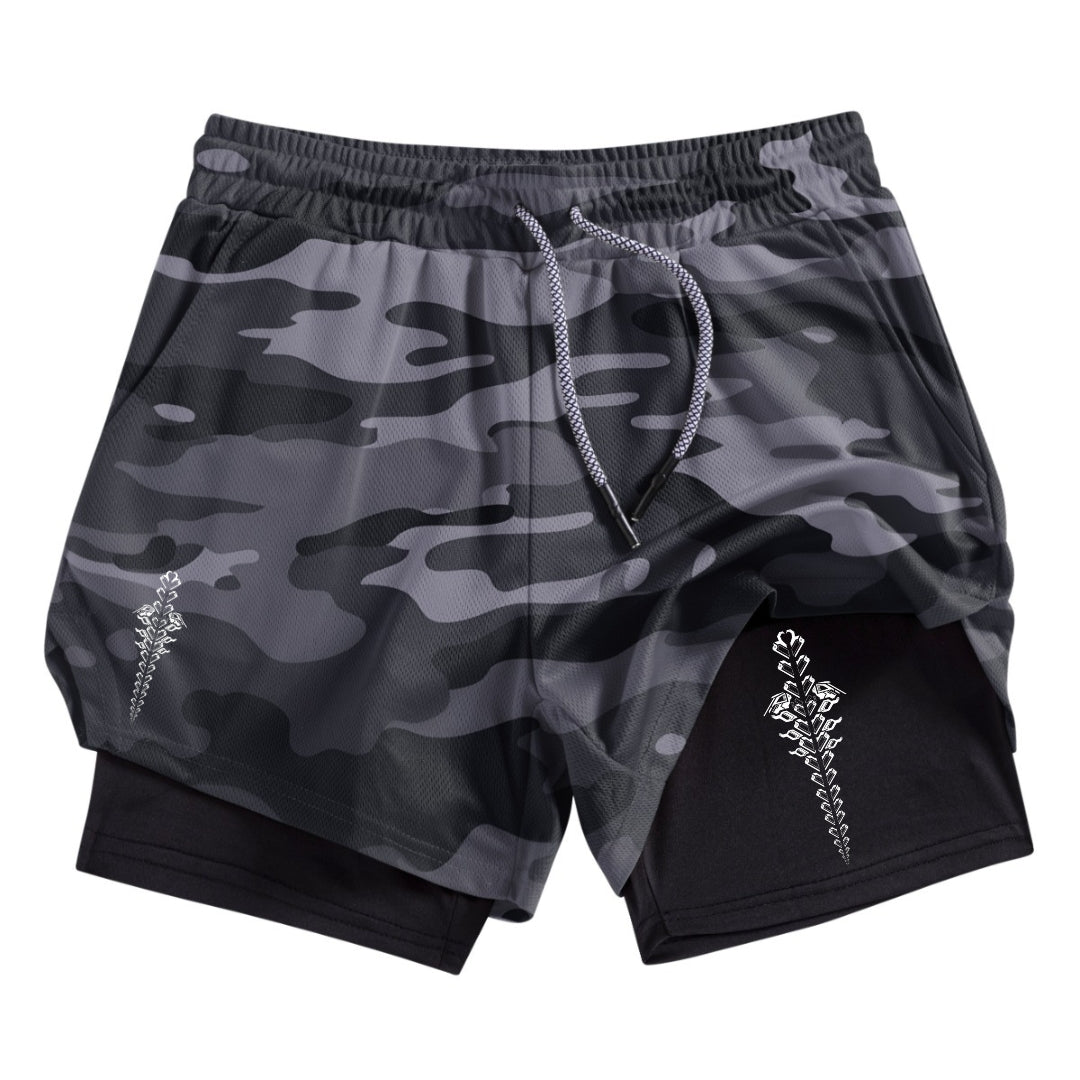 Cyber Spine Gym Shorts