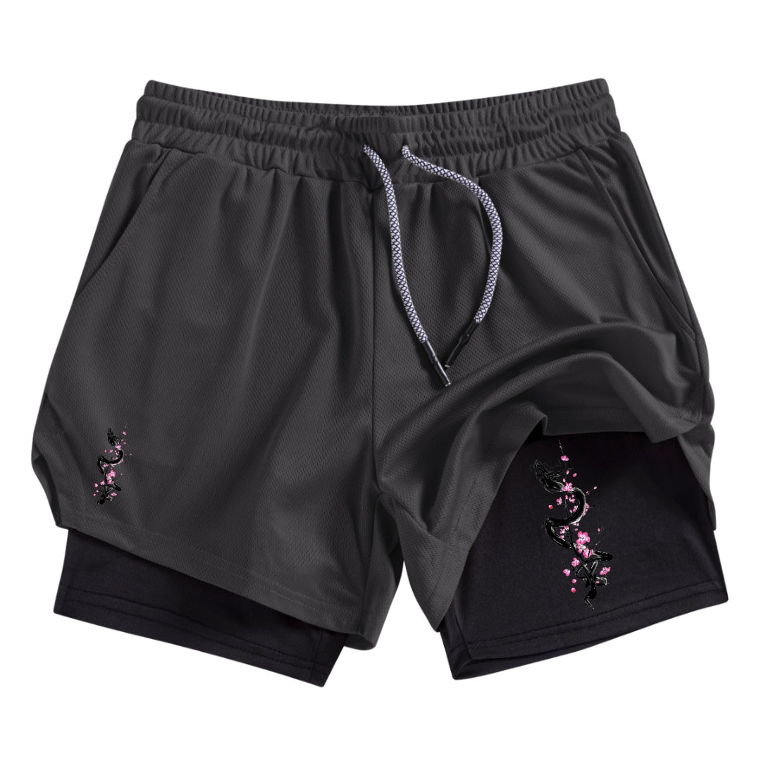 Sakura Sword Gym Shorts