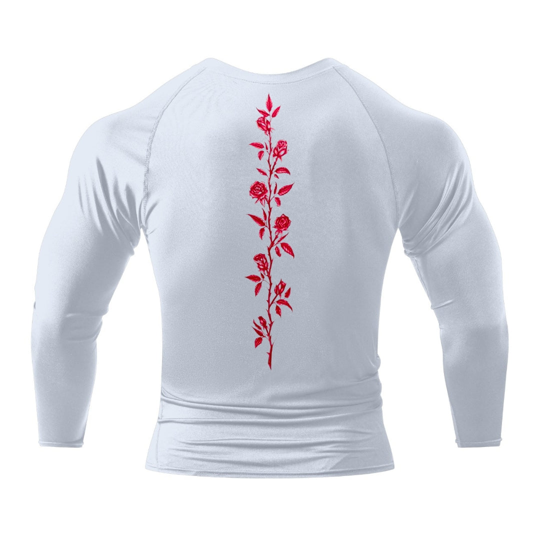 Scarlet Bloom Compression Long Sleeve