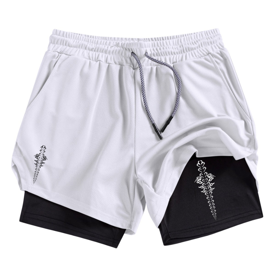 Cyber Spine Gym Shorts