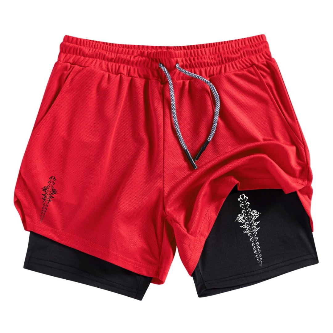 Cyber Spine Gym Shorts