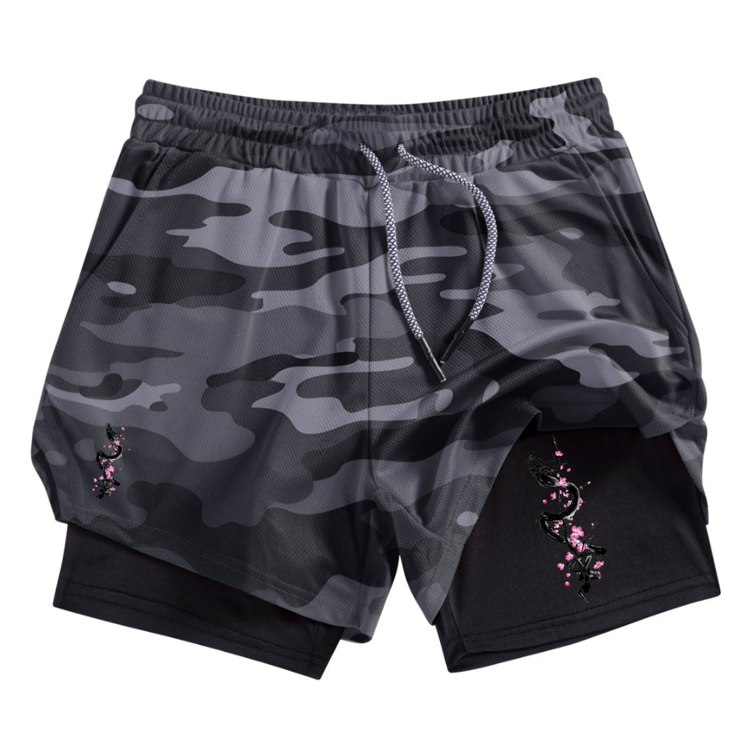 Sakura Sword Gym Shorts