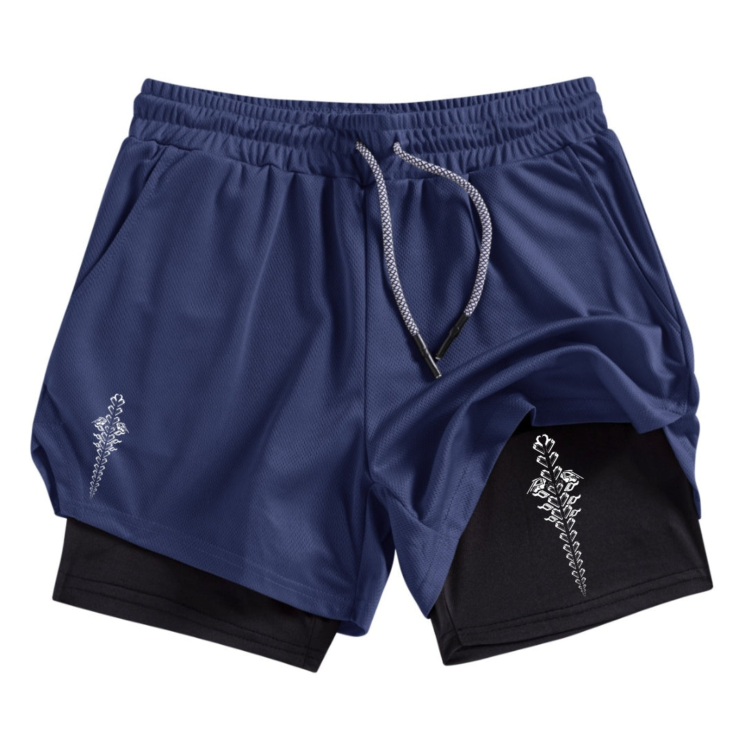 Cyber Spine Gym Shorts