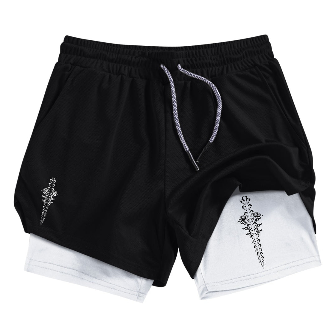Cyber Spine Gym Shorts