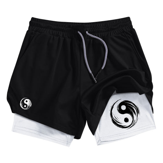 Yin & Yang Gym Shorts