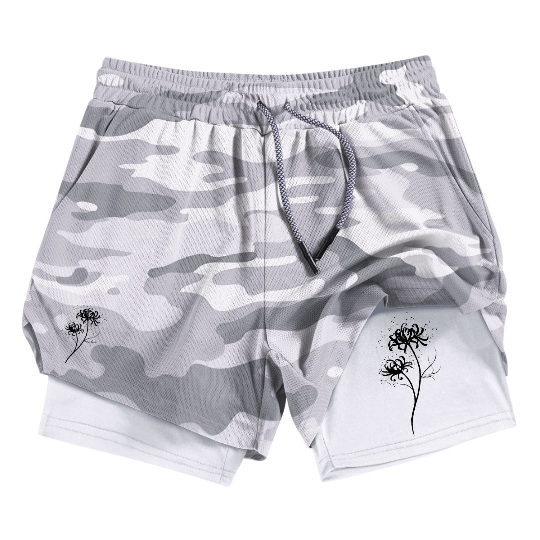 Flower Gym Shorts