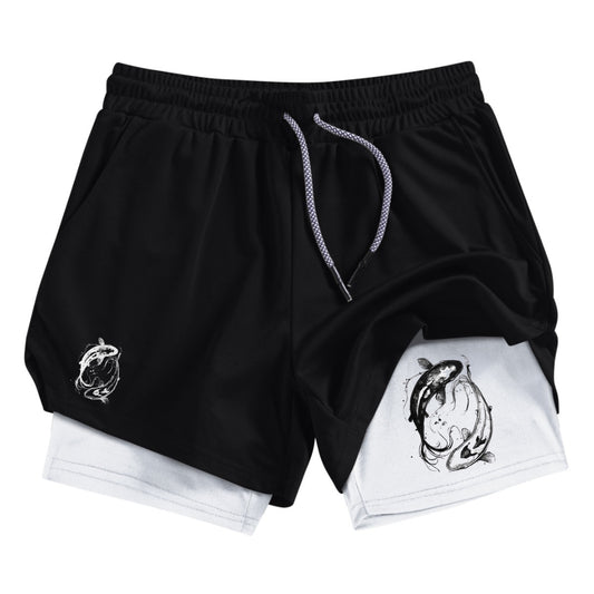 Yin & Yang Gym Shorts