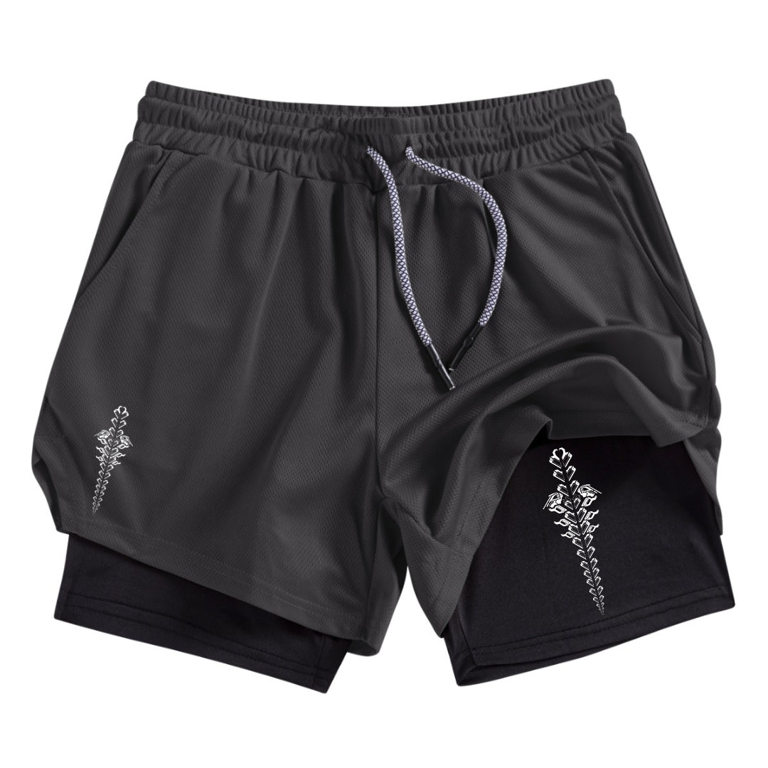 Cyber Spine Gym Shorts