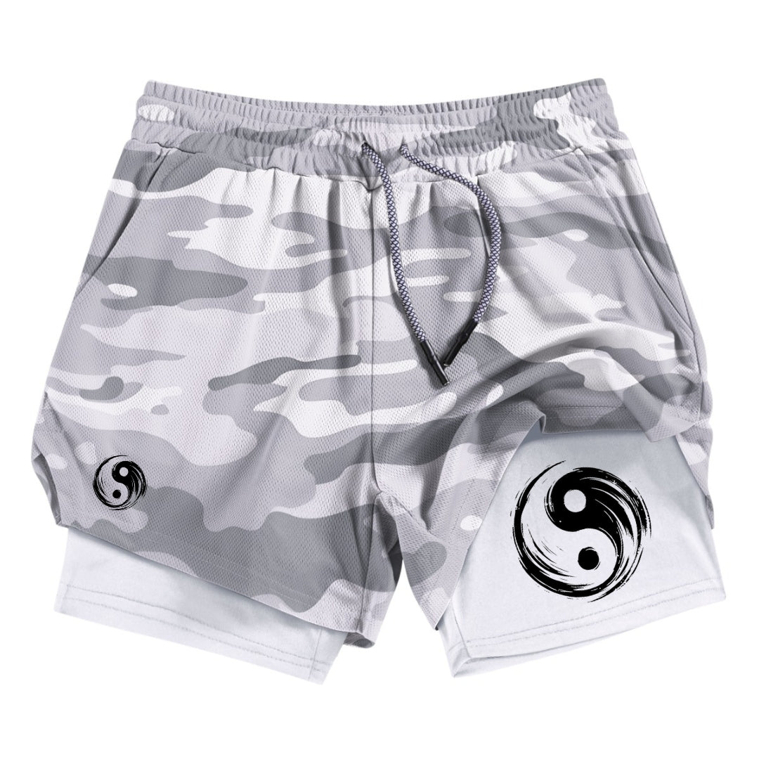 Yin & Yang Gym Shorts