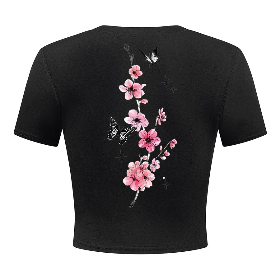 Hana no Chou Crop Top