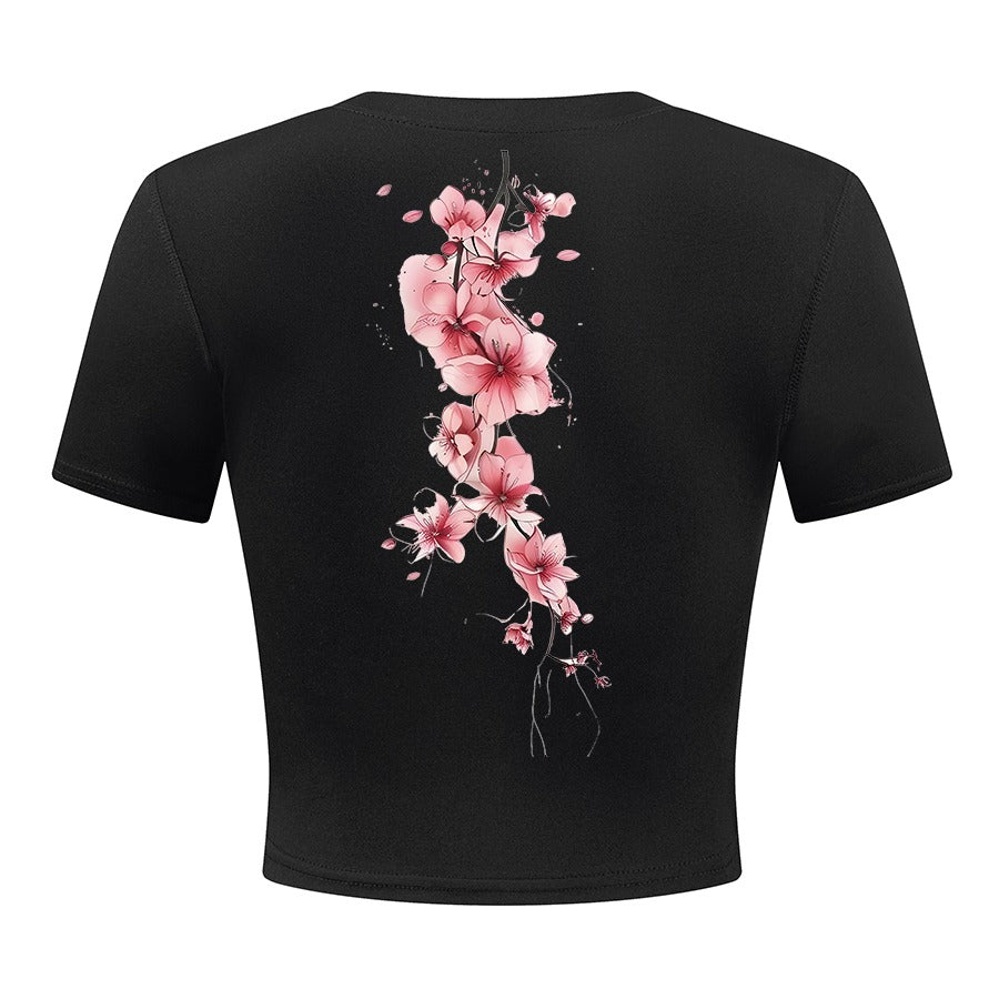 Sakura Crop Top