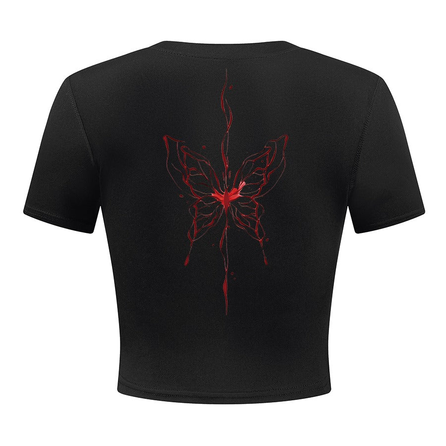 Butterfly Crop Top