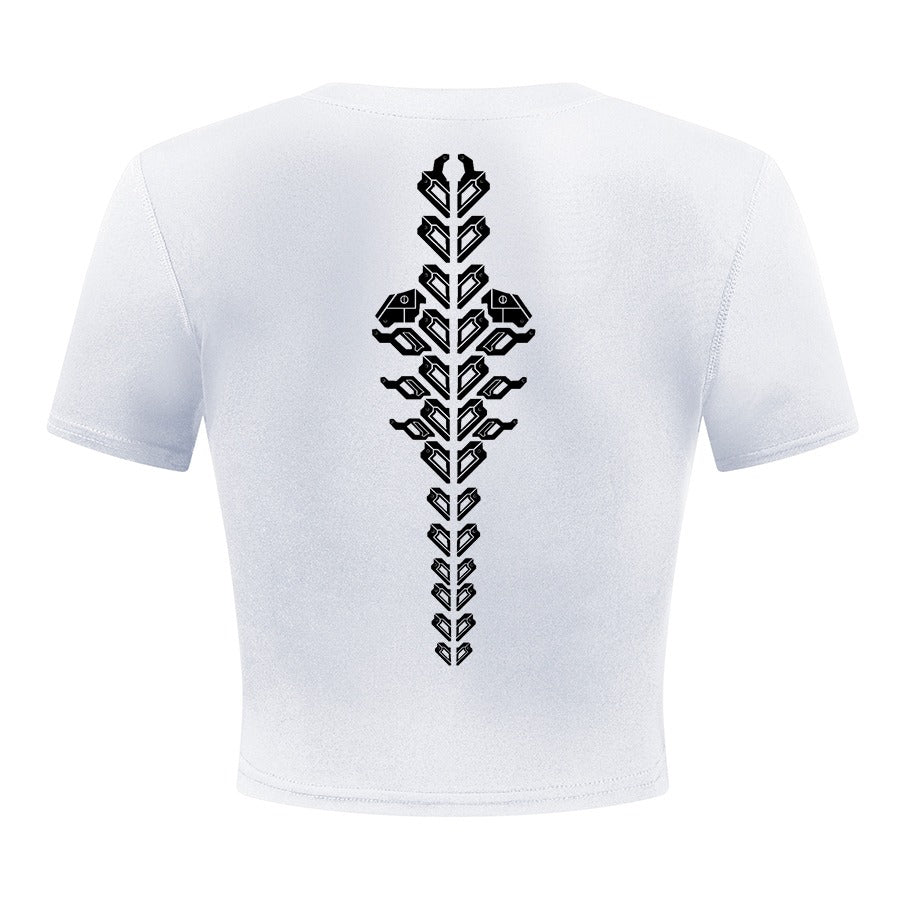 Cyber Spine Crop Top
