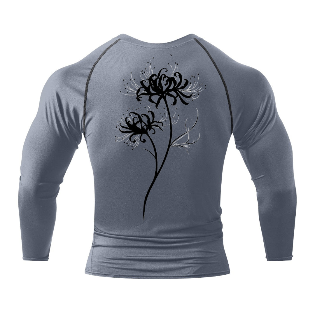 Flower Compression Long Sleeve