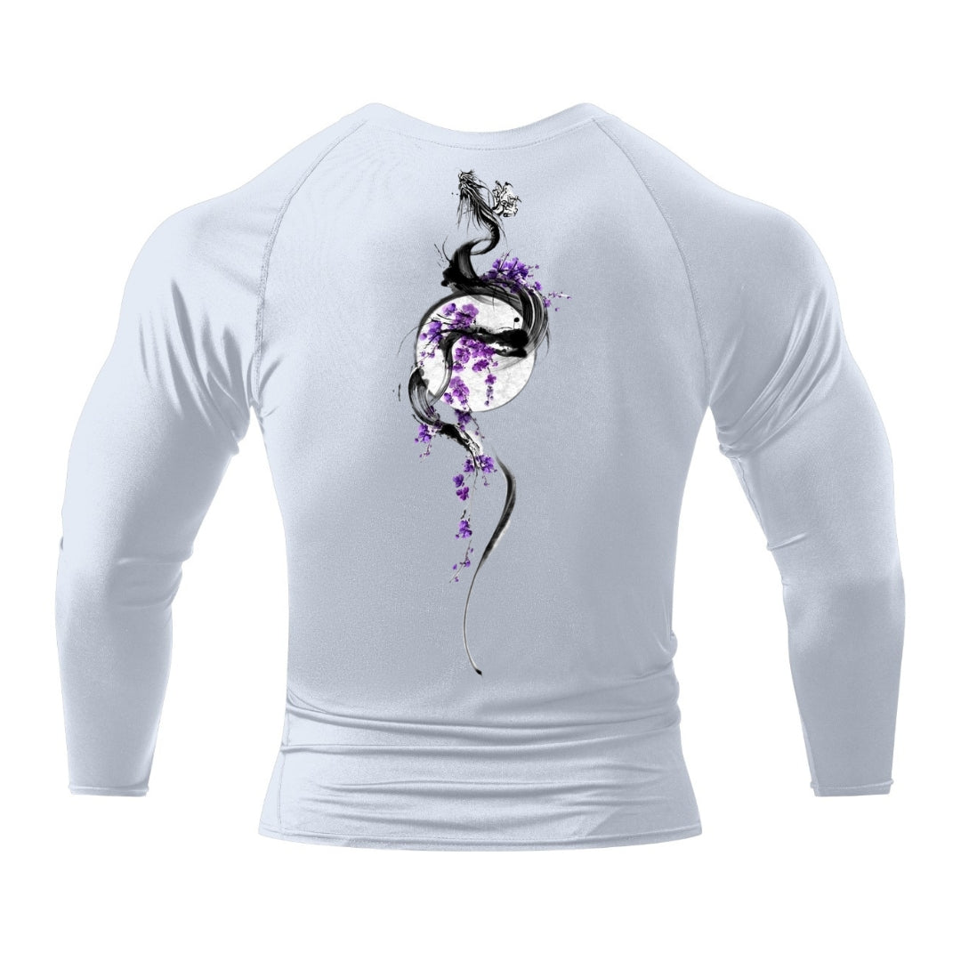 Violet Serpent Compression Long Sleeve