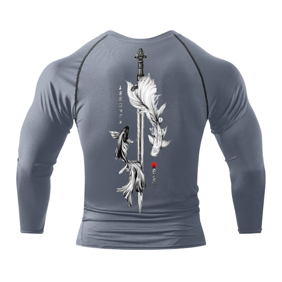 Yin & Yang Sword Compression Long Sleeve