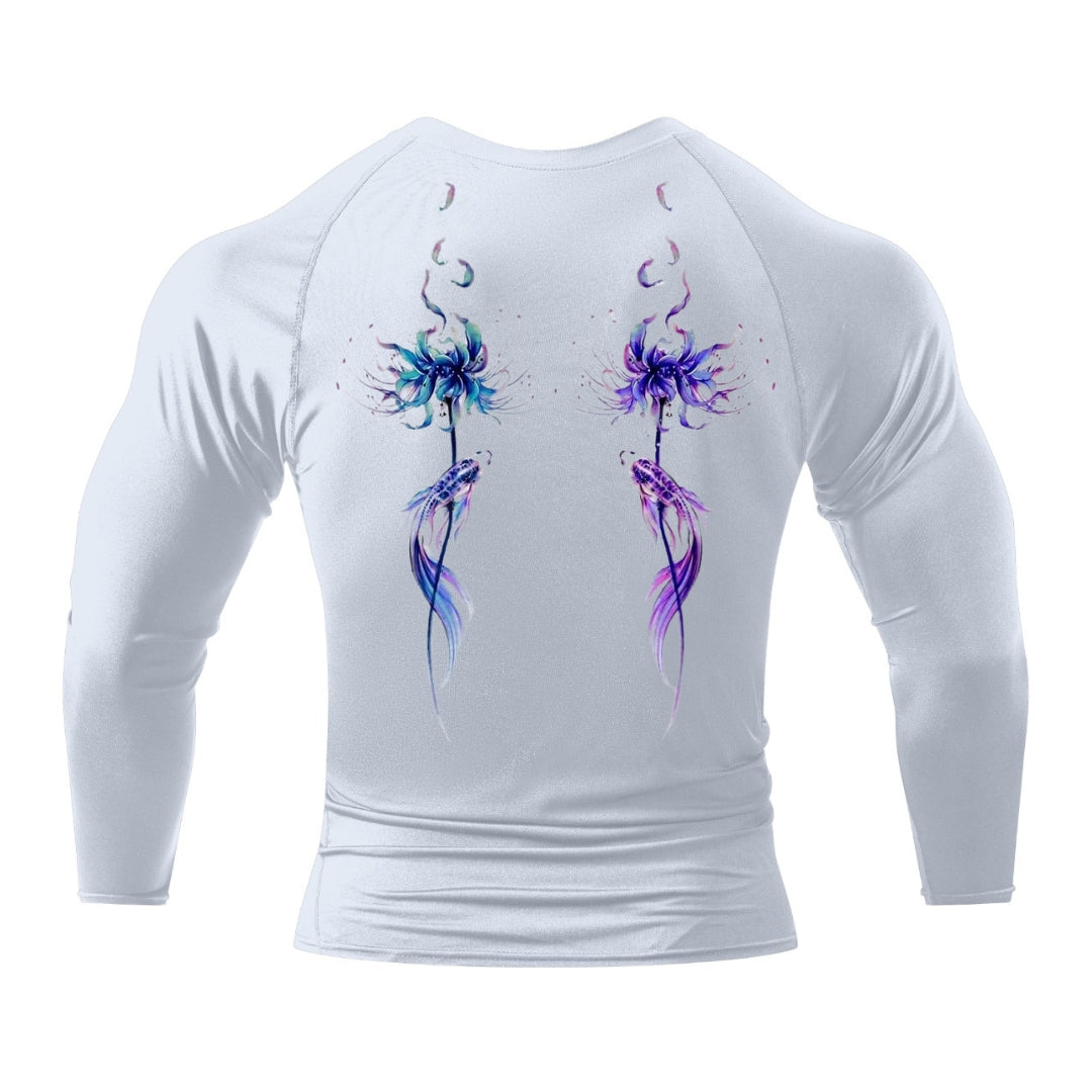 Twin Flowers Compression Long Sleeve