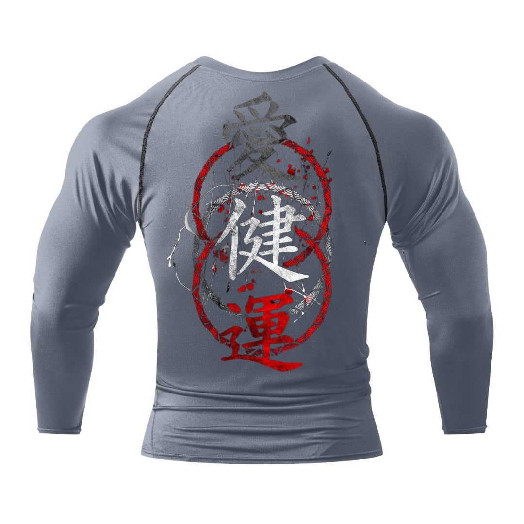 Kanji Compression Long Sleeve