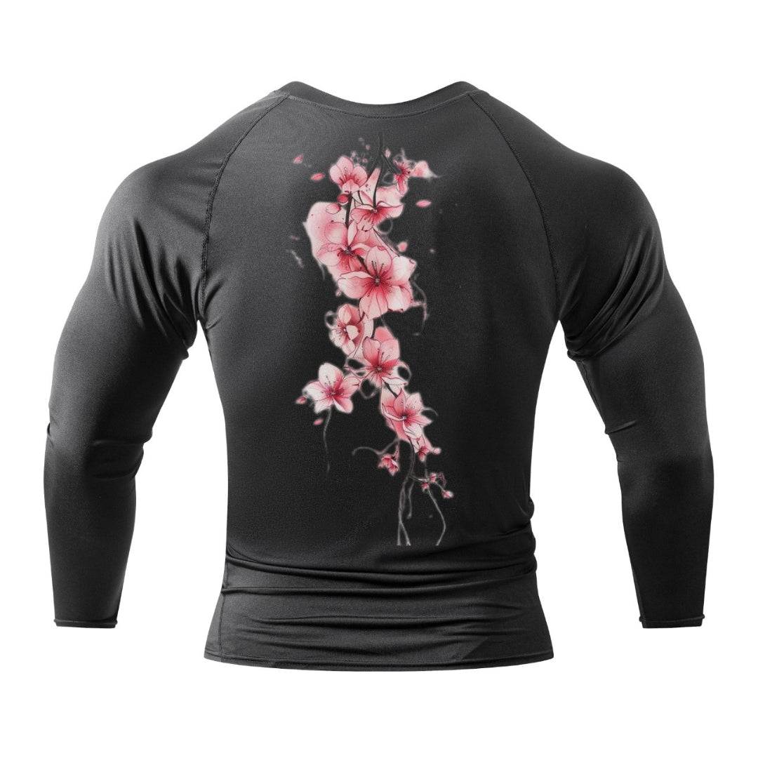 Sakura Compression Long Sleeve