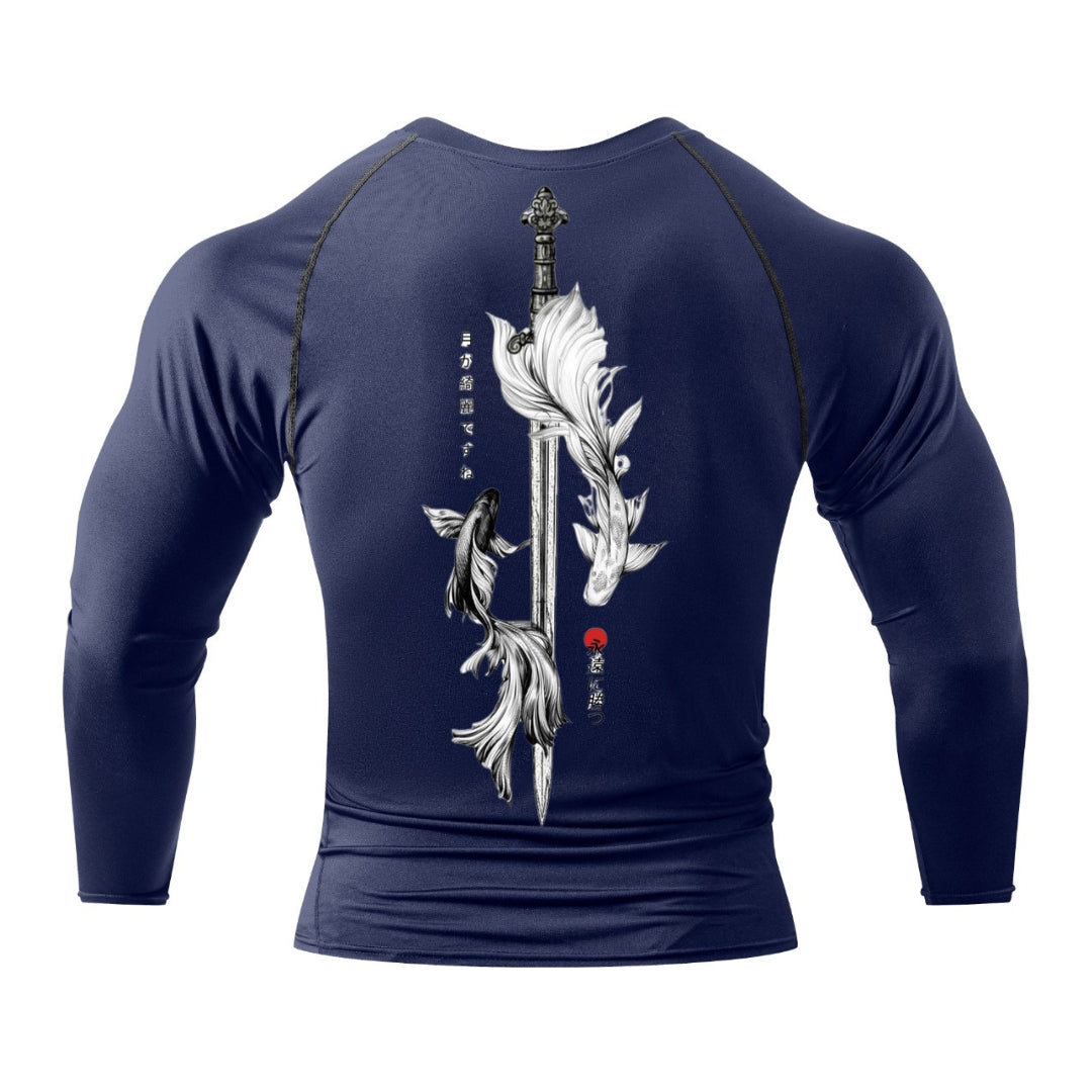 Yin & Yang Sword Compression Long Sleeve