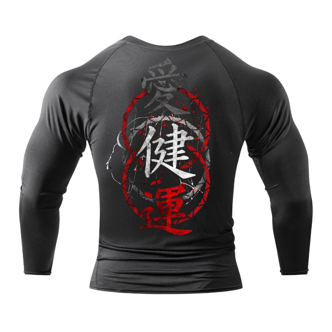 Kanji Compression Long Sleeve