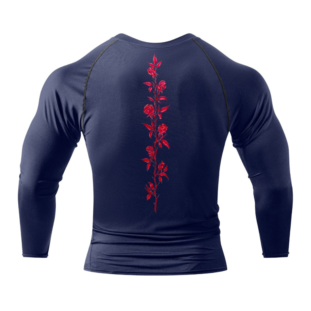 Scarlet Bloom Compression Long Sleeve