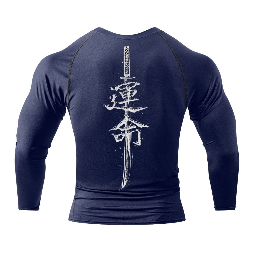 Japanese Sword Compression Long Sleeve